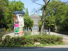 Friedrich Ebert Halle (Gymnasium), Alter Postweg 30, Hamburg-Harburg. Aufnahmen mit Tony Sheridan vocal, John Lennon vocal & rhythm guitar, Paul McCartney bass, George Harrison lead guitar, Pete Best drums, Bernard Purdie drum overdubs.