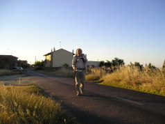 Frh am Morgen unterwegs in Santa Catalina de Somoza